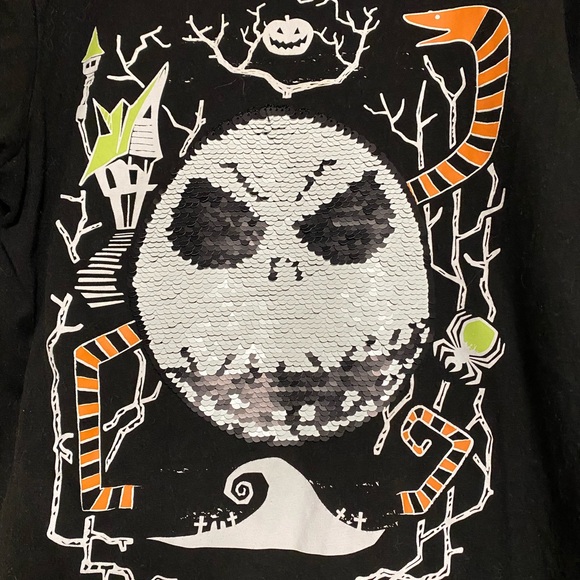 Disney Tim Burton the Nightmare Before Halloween Shirt Size Medium - Picture 2 of 5